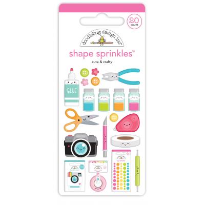 Doodlebug Cute & Crafty Sticker - Cute & Crafty